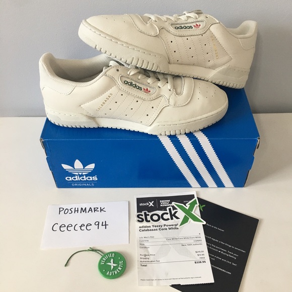 SOLD! Adidas Yeezy Powerphase Calabasas Core White - Picture 14 of 16